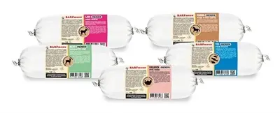 Barfmenu Deluxe Premium hondenvoer 10 x 1000 g – 5 smaken, glutenvrij