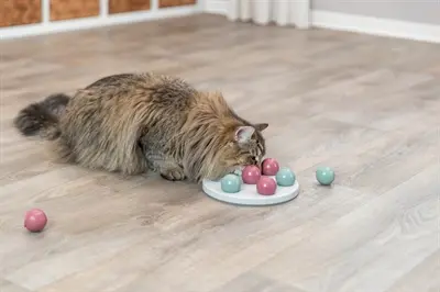 Trixie Cat Activity Solitaire – anti-slip bordspel voor katten met snoepjes - Afbeelding 7
