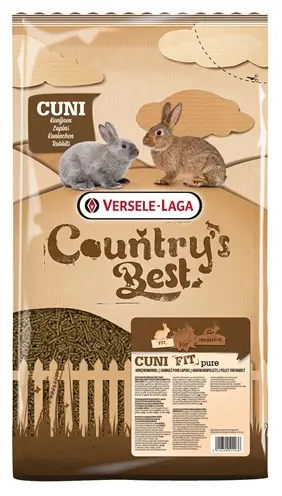 Cuni Fit Pure konijnenvoer 5 kg – vezelrijk, zonder coccidiostaticum