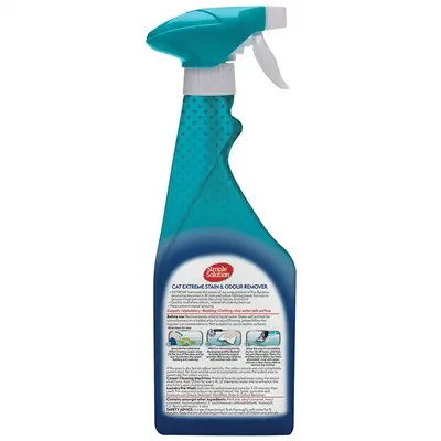 Simple Solution vlekverwijderaar kat Extreme 750 ml – vlekken en geur - Afbeelding 4