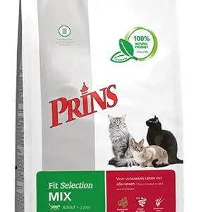 Prins kattenvoeding Mix 10 kg – gedehydreerd gevogelte en vis - Afbeelding 1
