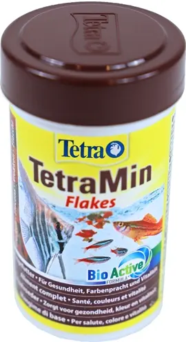 TetraMin BioActive visvoer vlokken 100 ml – voor alle siervissen