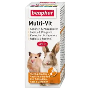 Beaphar Multi-Vit voor konijnen en knaagdieren 20 ml – 11 vitaminen - Afbeelding 1