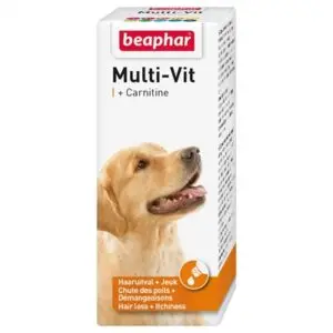 Beaphar Multi-Vit Laveta met carnitine hond 50 ml - Afbeelding 1
