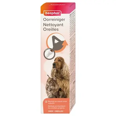 Beaphar oorreiniger met MSM 50 ml – met druppelpipet