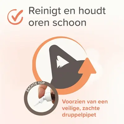 Beaphar oorreiniger met MSM 50 ml – met druppelpipet