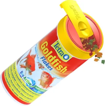 Tetra Goldfish visvoer vlokken 250 ml – BioActive, voor koudwatervissen - Afbeelding 5