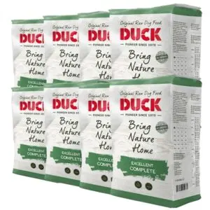Duck Uitmuntend Compleet hondenvoer 8 x 1 kg – vers vlees - Afbeelding 1