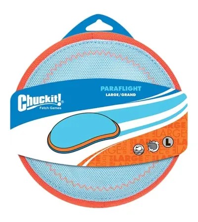 Chuckit Paraflight frisbee L 25 cm – drijvend hondenspeelgoed