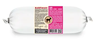 Barfmenu kattenvoer lam 250 g – glutenvrij, vers rauw vlees