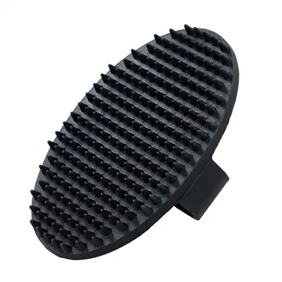 Rosewood rubberen borstel 12,5 cm – met rubberen tanden