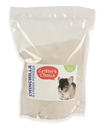 Critter's Choice chinchilla badzand 4,5 kg – mineraalzand met calciumpoeder