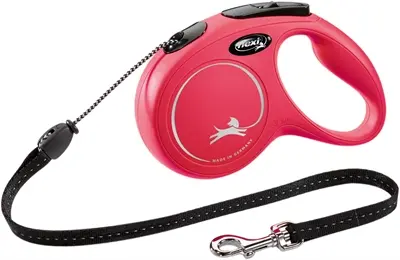 Flexi rollijn Classic Cord rood M 5 m – tot 20 kg