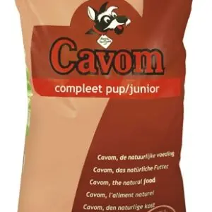 Cavom Compleet Pup/Junior hondenvoer 20 kg – brokken voor pups - Afbeelding 1