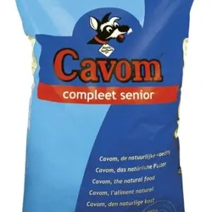 Cavom Compleet Senior hondenvoer 20 kg – laag eiwit, met glucosamine - Afbeelding 1