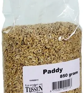 Paddy ongepelde rijst 850 g – aanvullend voer voor vogels - Afbeelding 4