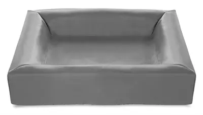 Bia Bed hondenmand grijs 60 x 50 x 12,5 cm – opstaande rand, maat 2