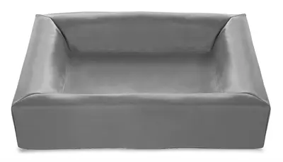 Bia Bed hondenmand grijs 70 x 60 x 15 cm – opstaande rand, maat 3