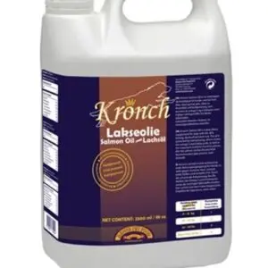 Kronch zalmolie hond 2500 ml – koudgeperst, 100% Noorse zalm - Afbeelding 1