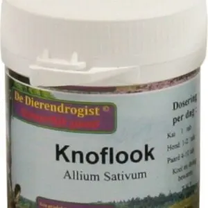 Dierendrogist knoflooktabletten 200 stuks – kat, hond en paard