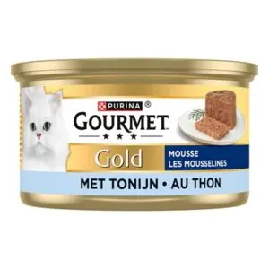 Gourmet Gold kattenvoer mousse tonijn 24 x 85 g - Afbeelding 4