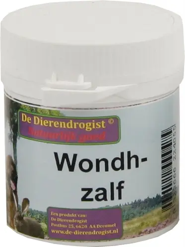 Dierendrogist wondzalf 50 g – voor oppervlakkige wondjes en voetzolen