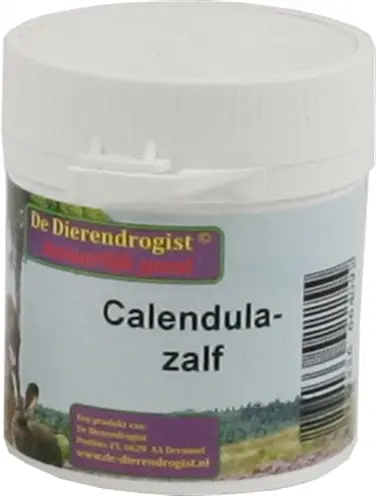 Dierendrogist calendula zalf 50 g – verzachtend, op basis van goudsbloem