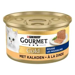 Gourmet Gold kattenvoer mousse kalkoen 24 x 85 g - Afbeelding 5