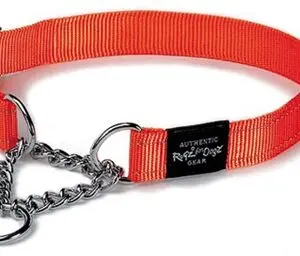 Rogz for Dogs Lumberjack halfslip halsband oranje 25 mm, 50-70 cm - Afbeelding 1