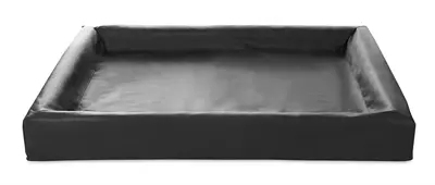 Bia Bed hondenmand zwart 120 x 100 x 15 cm – opstaande rand, maat 7