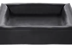 Bia Bed hondenmand zwart 85 x 70 x 15 cm – opstaande rand, maat 4 - Afbeelding 1
