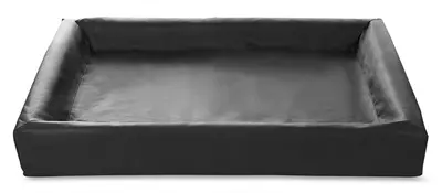 Bia Bed hondenmand zwart 100 x 80 x 15 cm – opstaande rand, maat 6