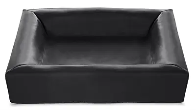 Bia Bed hondenmand zwart 70 x 60 x 15 cm – opstaande rand, maat 3