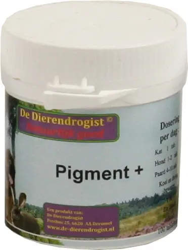 Dierendrogist Pigment Plus 100 tabletten – voedingssupplement
