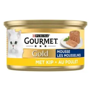 Gourmet Gold kattenvoer mousse kip 24 x 85 g - Afbeelding 4