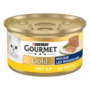 Gourmet Gold kattenvoer mousse kip 24 x 85 g - Afbeelding 5