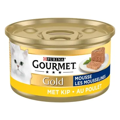 Gourmet Gold kattenvoer mousse kip 24 x 85 g