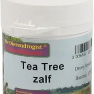 Dierendrogist tea tree zalf 50 g – voor de huid