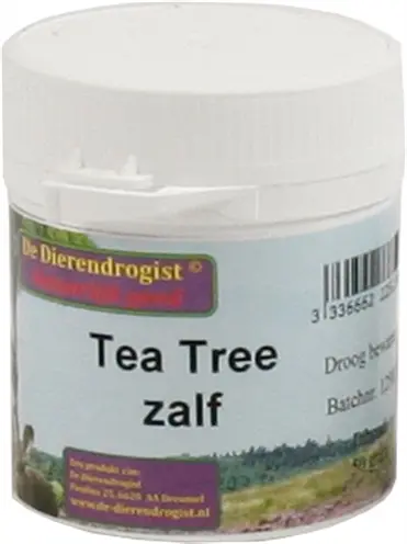 Dierendrogist tea tree zalf 50 g – voor de huid