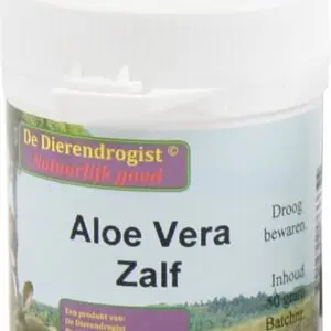 Dierendrogist aloë vera zalf 50 g – op basis van aloë vera en vaseline - Afbeelding 4