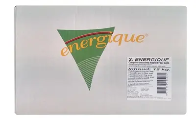 Energique Nr2 puppy hondenvoer 12 kg – kip en rund