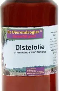 Dierendrogist distelolie 1000 ml – 70% linolzuur - Afbeelding 1