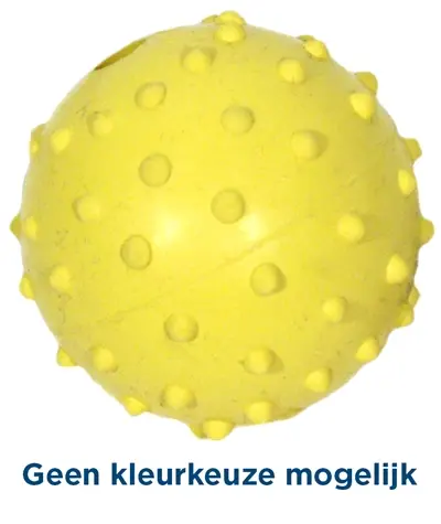 Happy Pet hondenbal rubber met bel 5,5 cm