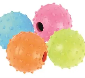 Happy Pet hondenbal rubber met bel 5,5 cm - Afbeelding 2