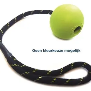 Happy Pet Tough Toys rubber bal aan touw Jumbo 33,5 x 8 x 8 cm - Afbeelding 1