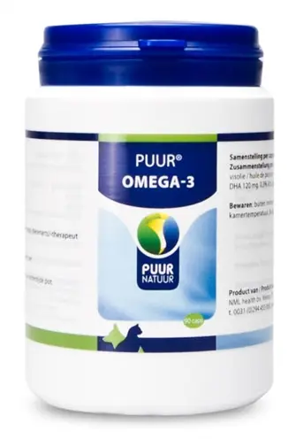 Puur Natuur Puur Omega-3 visolie 90 capsules – EPA en DHA