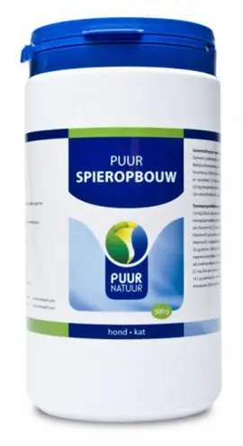 Puur Natuur Muscle Mass spieropbouw 500 g – hond en kat