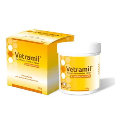 Vetramil honingzalf met Cardiospermum 180 g – voor dieren met wondjes