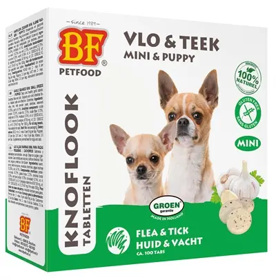 BF Petfood hondensnoepjes knoflook zeewier Mini 100 stuks