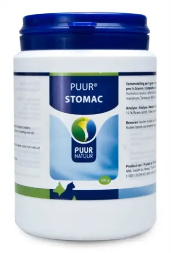 Puur Natuur Stomac maag 100 g – kruidenmengsel voor hond en kat